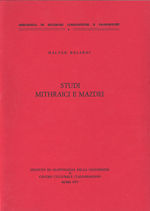 Studi mithraici e mazdei