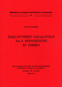 Dall'avverbio localistico alla preposizione in Omero