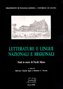 Letterature e lingue nazionali e regionali