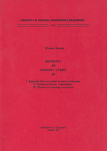 Elementi di Armeno aureo III - II.Ed.