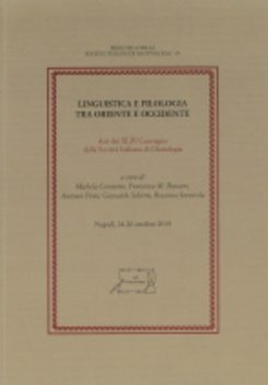 Linguistica e filologia tra oriente e occidente