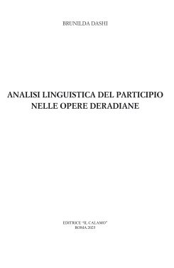Analisi linguistica del participio nelle opere deradiane